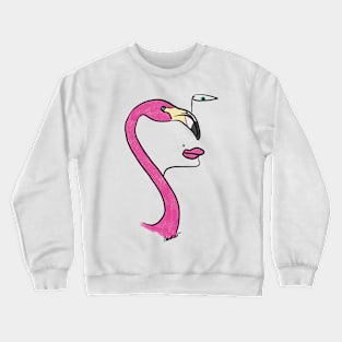 Flamingo Eye Crewneck Sweatshirt